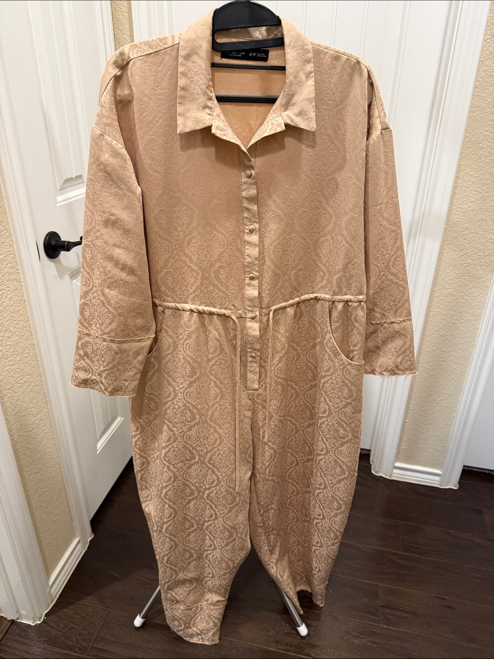 Urban Outfitters Out From Under Jayce Jacquard Jumpsuit